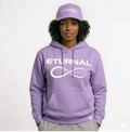 Women's Hoodie Purple w/White Logo